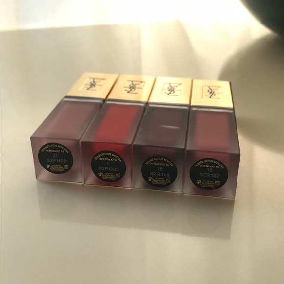 Lot of 4 brand new YSL lip colors - Picture 2 of 4